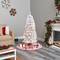 5ft. Pre-Lit White Artificial Christmas Tree, Warm White LED Lights